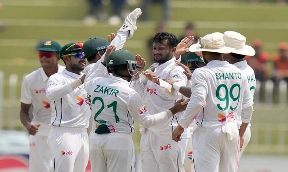 Bangladesh created history by defeating Pakistan in a Test match