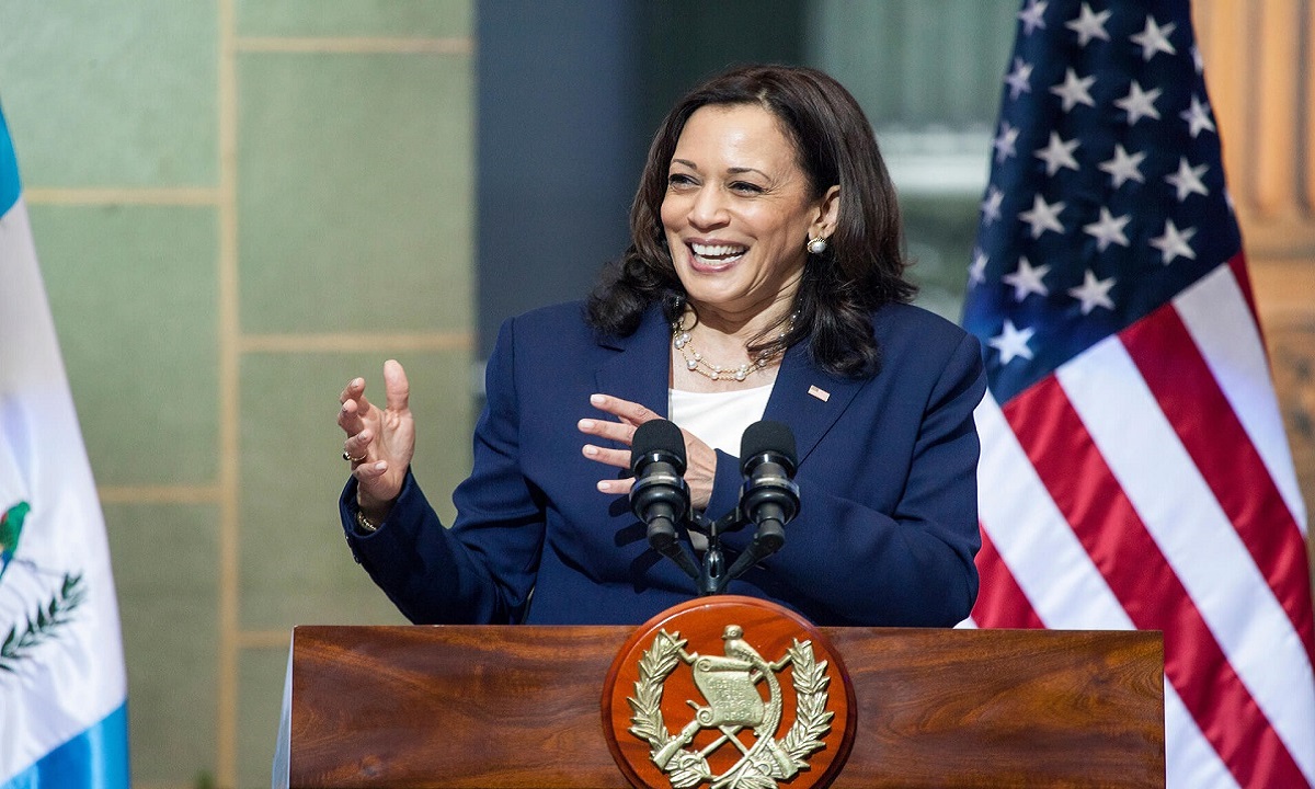 Kamala Harris declared presidential candidate for us election