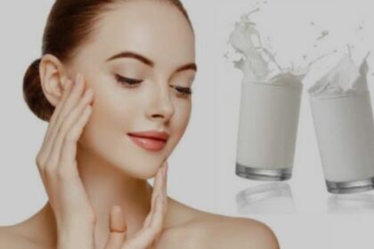 Use this face mask made from milk for glowing skin