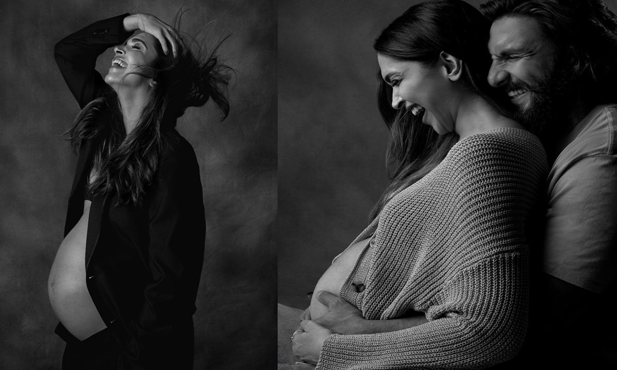 Actress Deepika Padukone did a maternity photoshoot the couple shared the pictures