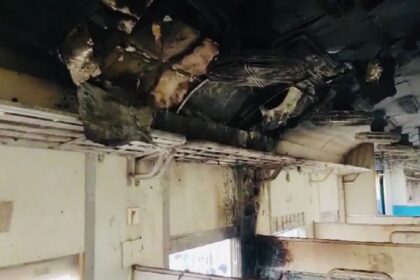 Explosion in train from Rohtak to Delhi four people seriously burnt due to fire admitted to hospital