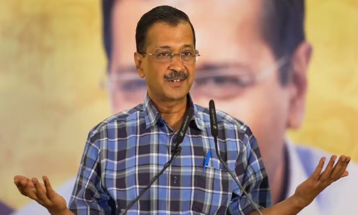 Former Delhi Chief Minister Arvind Kejriwal lashed out at the BJP in a public meeting held at the Chhatrasal Stadium