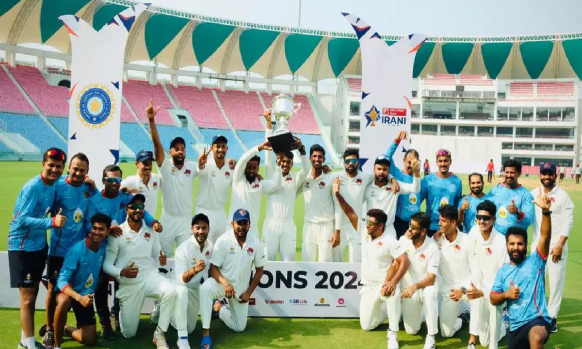 Mumbai won the Irani Cup after 27 years under the captaincy of a player who was not part of the Indian team