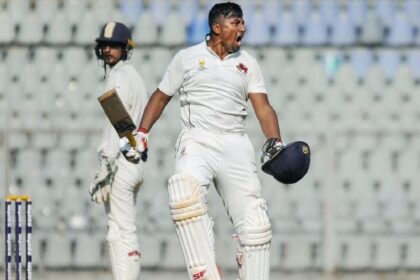 Sarfaraz Khan scored a double century in Irani Cup and made this big record in his name