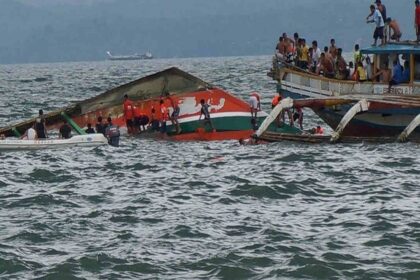 major tragedy occurred in Nigeria 27 people tragically died after a boat capsized more than 100 people are missing